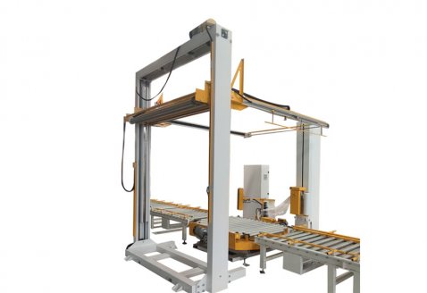 在線覆頂膜纏繞機