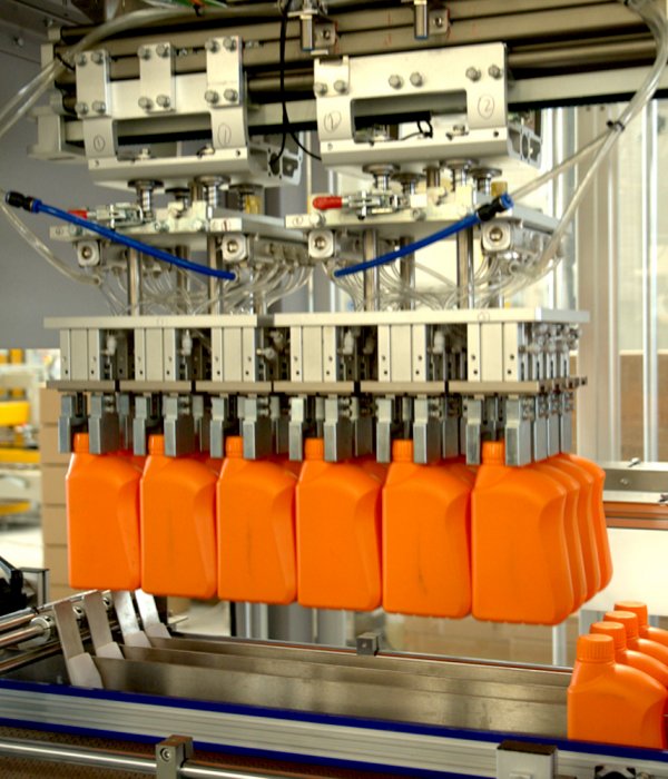 機(jī)油桶裝箱包裝線(xiàn)